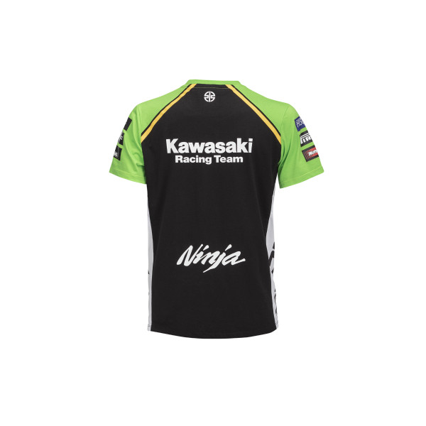 Kawasaki Kawasaki WSBK Mens T-Shirt Black/Green